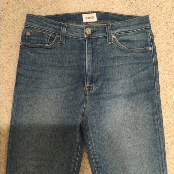 Hudson high rise super skinny jeans - Picture 2 of 8